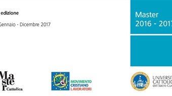 Master universitario I livello: 'Gestione e comunicazione della sostenibilità' Università Cattolica-Mcl